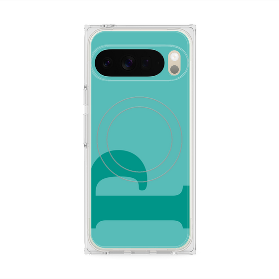 Premium Square Case with Pixelsnap［ Original - initial color - P light green ］