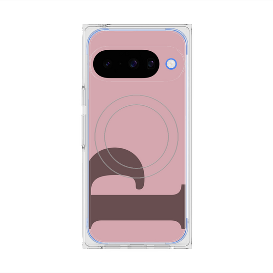 Premium Square Case with Pixelsnap［ Original - initial color - P dusty pink ］