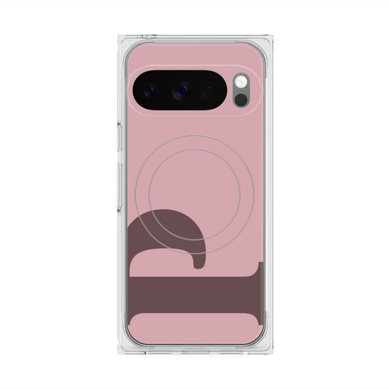 Premium Square Case with Pixelsnap［ Original - initial color - P dusty pink ］