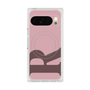 Premium Square Case with Pixelsnap［ Original - initial color - R dusty pink ］