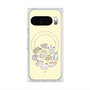 Premium Square Case with Pixelsnap［ Hello, It's Dog - All Together - Beige ］