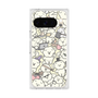 Premium Square Case with Pixelsnap［ Mossari Mosao - Fluffy - Beige ］