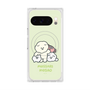 Premium Square Case with Pixelsnap［ Mossari Mosao - Everyone Together - Green ］