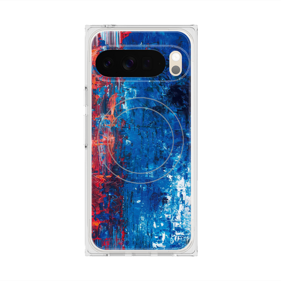 Premium Square Case with Pixelsnap［ SHOTARO SANADA - progressive landscape ］