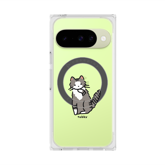 Premium Square Case with Pixelsnap［ Original - CASEPLAY Cat - tabby ］