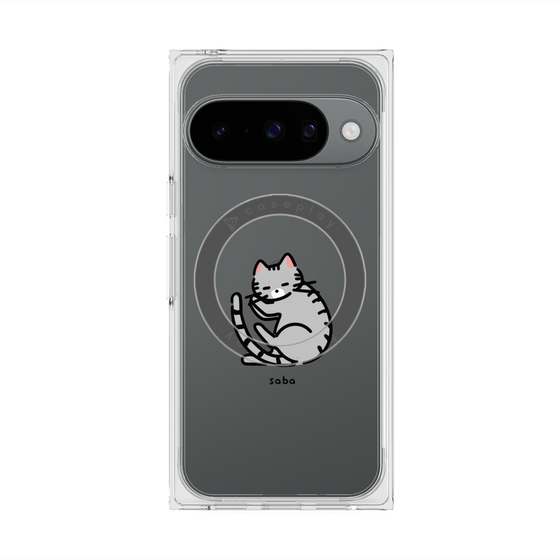 Premium Square Case with Pixelsnap［ Original - CASEPLAY Cat - Saba ］