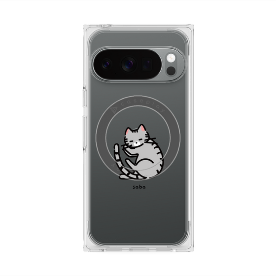 Premium Square Case with Pixelsnap［ Original - CASEPLAY Cat - Saba ］