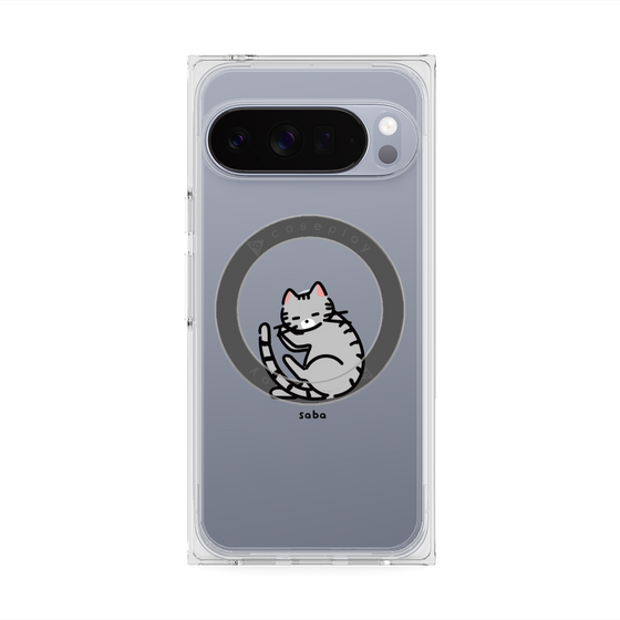 Premium Square Case with Pixelsnap［ Original - CASEPLAY Cat - Saba ］