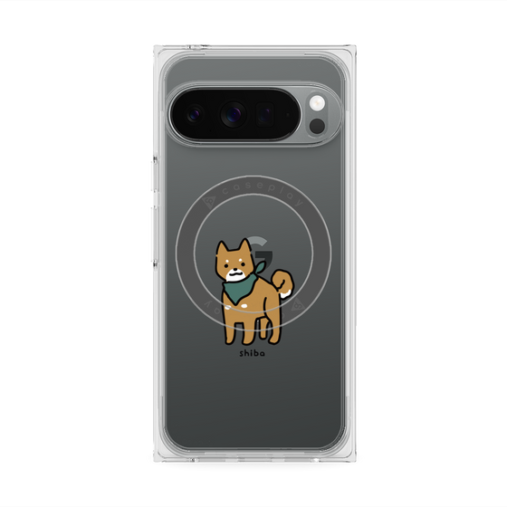 Premium Square Case with Pixelsnap［ Original - CASEPLAY Dog - shiba ］