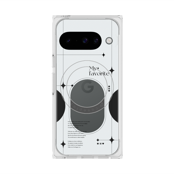 Premium Square Case with Pixelsnap［ Original - Instax Case - Black ］