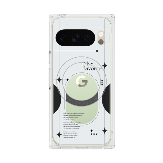 Premium Square Case with Pixelsnap［ Original - Instax Case - Black ］