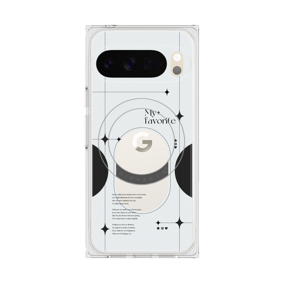 Premium Square Case with Pixelsnap［ Original - Instax Case - Black ］