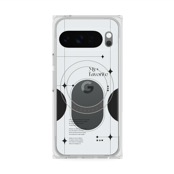 Premium Square Case with Pixelsnap［ Original - Instax Case - Black ］