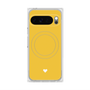 Premium Square Case with Pixelsnap［ Original - Favorite Color Heart - Yellow ］