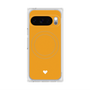 Premium Square Case with Pixelsnap［ Original - Favorite Color Heart - Orange ］