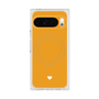 Premium Square Case with Pixelsnap［ Original - Favorite Color Heart - Orange ］