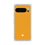 Premium Square Case with Pixelsnap［ Original - Favorite Color Heart - Orange ］