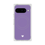 Premium Square Case with Pixelsnap［ Original - Favorite Color Heart - Purple ］