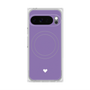 Premium Square Case with Pixelsnap［ Original - Favorite Color Heart - Purple ］
