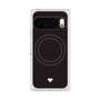 Premium Square Case with Pixelsnap［ Original - Favorite Color Heart - Black ］