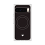 Premium Square Case with Pixelsnap［ Original - Favorite Color Heart - Black ］