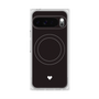 Premium Square Case with Pixelsnap［ Original - Favorite Color Heart - Black ］