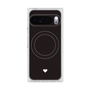 Premium Square Case with Pixelsnap［ Original - Favorite Color Heart - Black ］