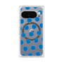 Premium Square Case with Pixelsnap［ Original - Favorite Color Polka Dots - Blue ］