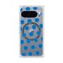 Premium Square Case with Pixelsnap［ Original - Favorite Color Polka Dots - Blue ］