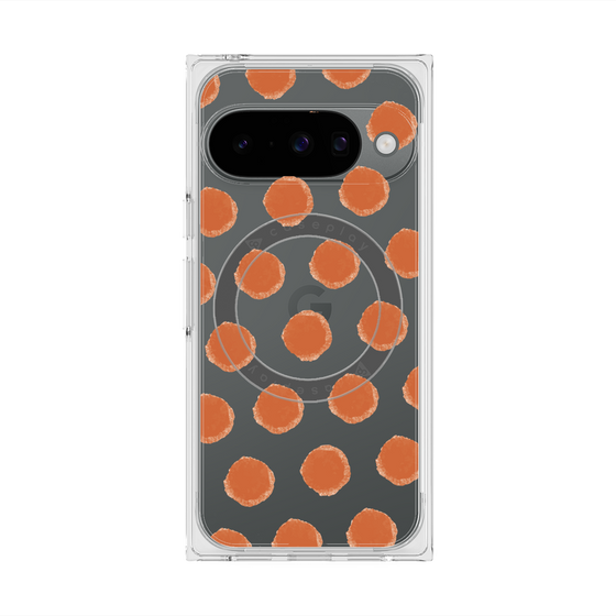 Premium Square Case with Pixelsnap［ Original - Favorite Color Polka Dots - Red ］