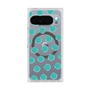 Premium Square Case with Pixelsnap［ Original - Favorite Color Polka Dots - Green ］