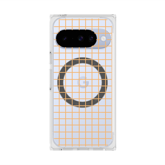 Premium Square Case with Pixelsnap［ Original - Favorite Color Check - Yellow ］
