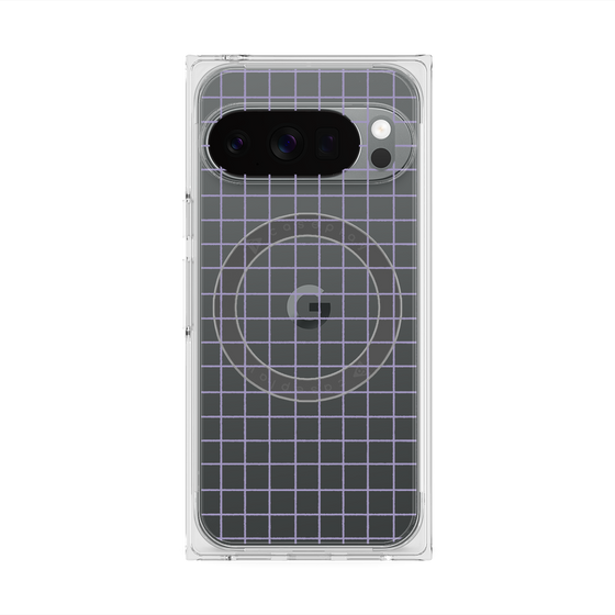 Premium Square Case with Pixelsnap［ Original - Favorite Color Check - Purple ］