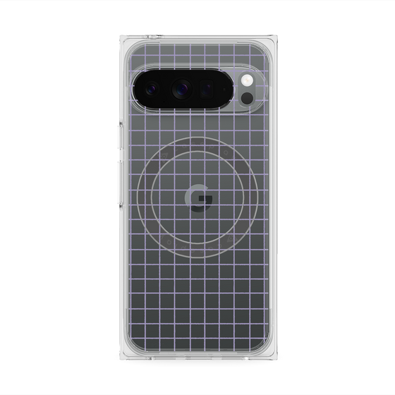 Premium Square Case with Pixelsnap［ Original - Favorite Color Check - Purple ］