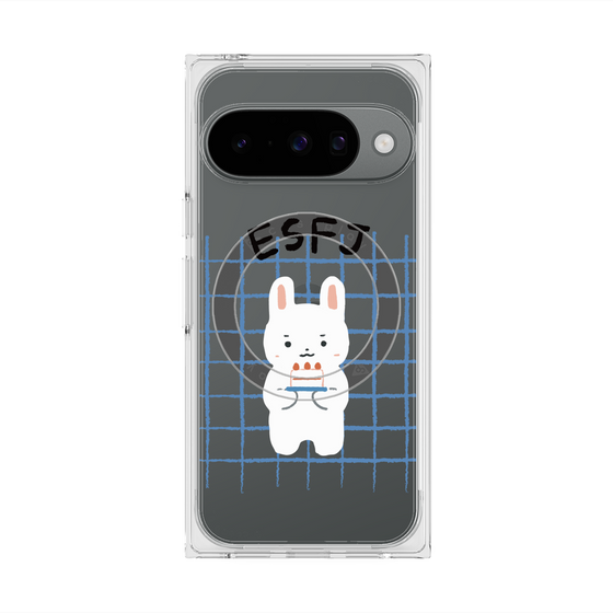 Premium Square Case with Pixelsnap［ Original - ESFJ Consul - Character ］
