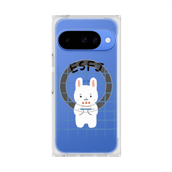 Premium Square Case with Pixelsnap［ Original - ESFJ Consul - Character ］