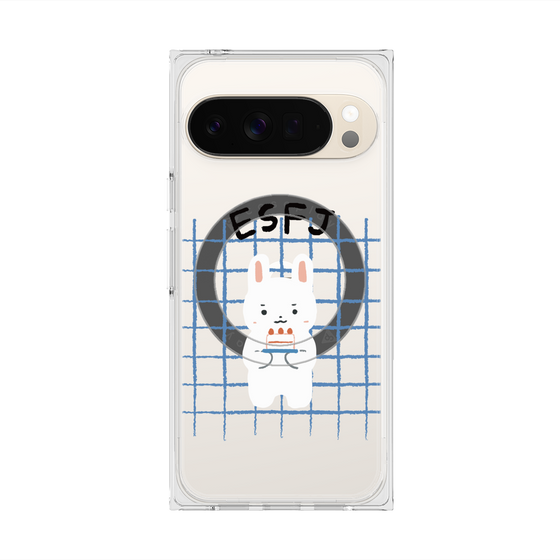 Premium Square Case with Pixelsnap［ Original - ESFJ Consul - Character ］