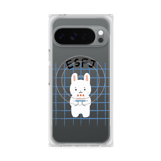 Premium Square Case with Pixelsnap［ Original - ESFJ Consul - Character ］