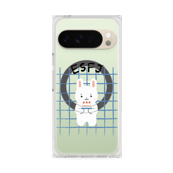 Premium Square Case with Pixelsnap［ Original - ESFJ Consul - Character ］