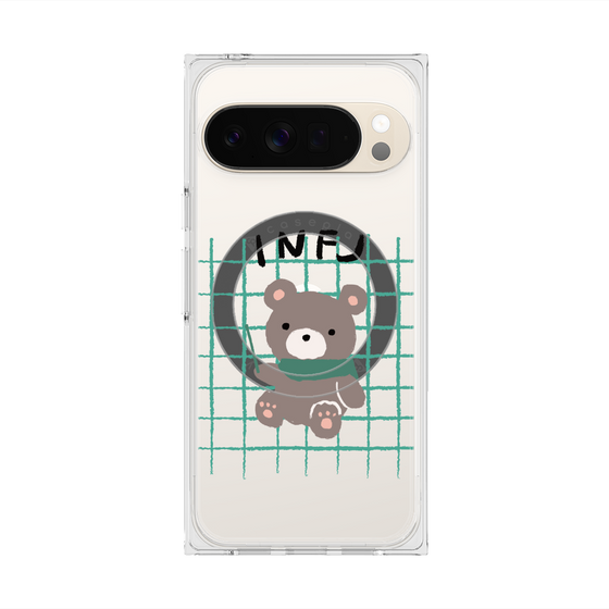 Premium Square Case with Pixelsnap［ Original - INFJ Advocate - Character ］
