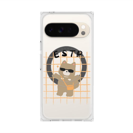 Premium Square Case with Pixelsnap［ Original - ESTP Entrepreneur - Character ］