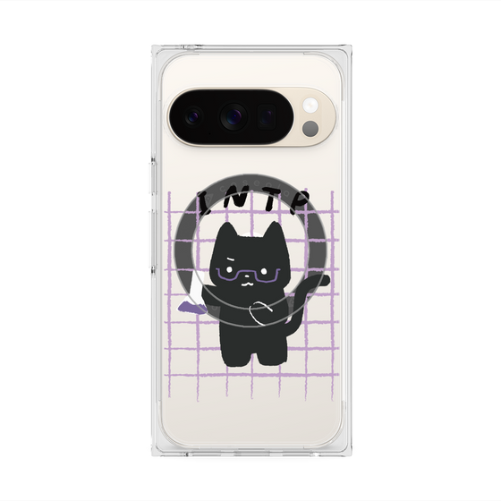 Premium Square Case with Pixelsnap［ Original - INTP Logician - Character ］