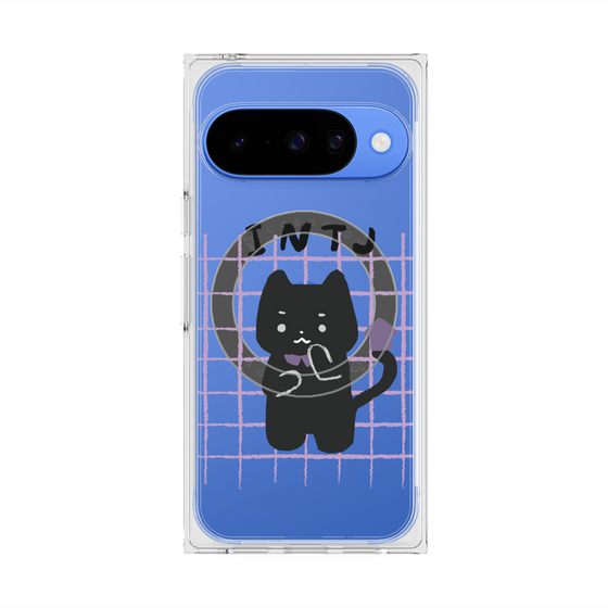 Premium Square Case with Pixelsnap［ Original - INTJ Architect - Character ］