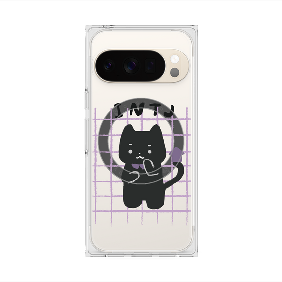 Premium Square Case with Pixelsnap［ Original - INTJ Architect - Character ］