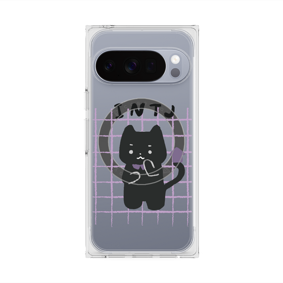 Premium Square Case with Pixelsnap［ Original - INTJ Architect - Character ］