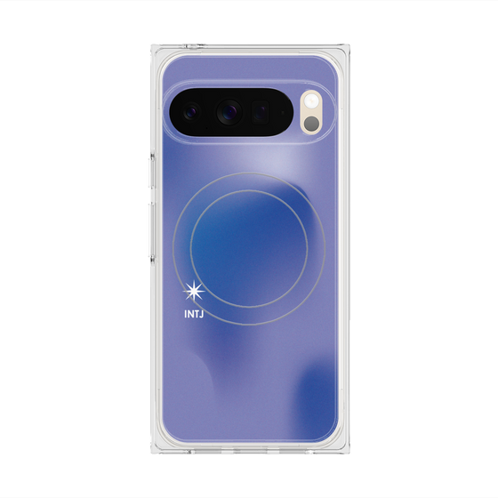 Premium Square Case with Pixelsnap［ Original - INTJ Architect - Gradient ］