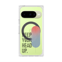 Premium Square Case with Pixelsnap［ Original - Dot Overlay - KEEP YOUR HEAD UP/A ］