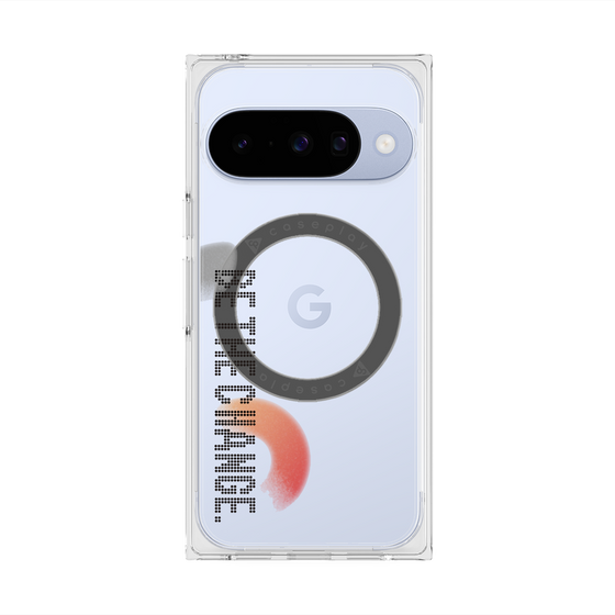 Premium Square Case with Pixelsnap［ Original - Dot Overlay - BE THE CHANGE/A ］