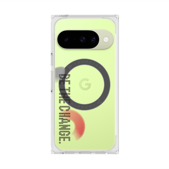 Premium Square Case with Pixelsnap［ Original - Dot Overlay - BE THE CHANGE/A ］