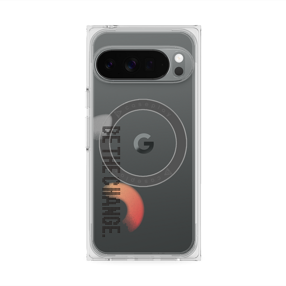 Premium Square Case with Pixelsnap［ Original - Dot Overlay - BE THE CHANGE/A ］